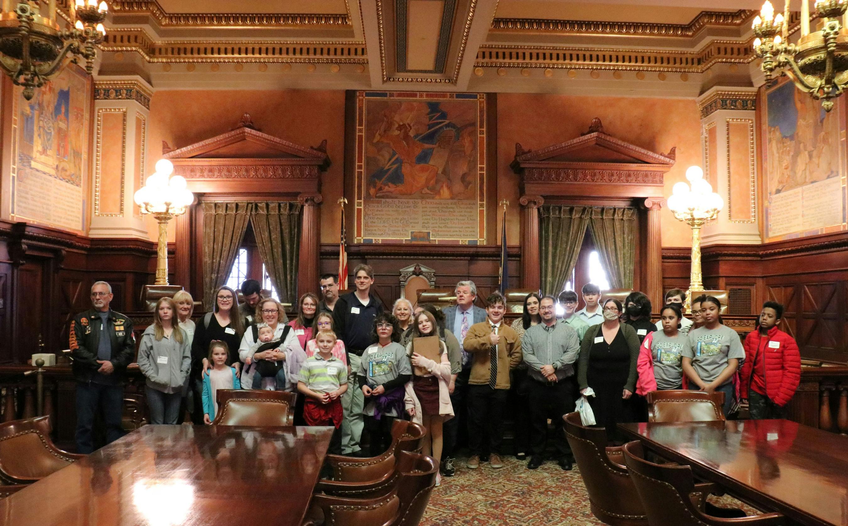 PA Cyber Students and Families at the State Capitol